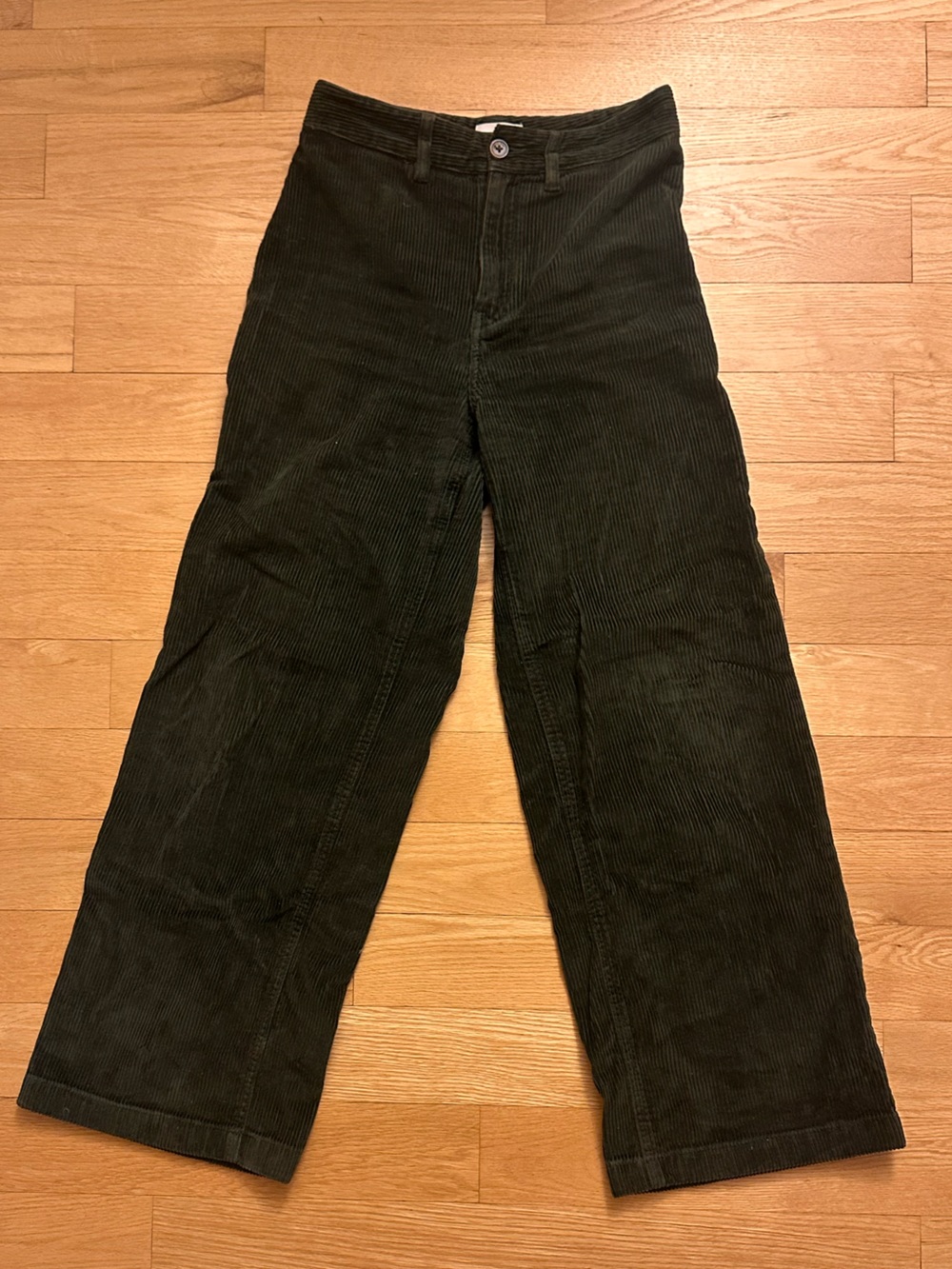 Wilfred Olive Green Corduroy Pants